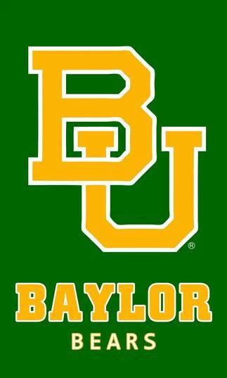 Baylor Bears Flag NCAA Baylor University 3ft x 5ft Polyester Banner 100% polyester by flagsshop