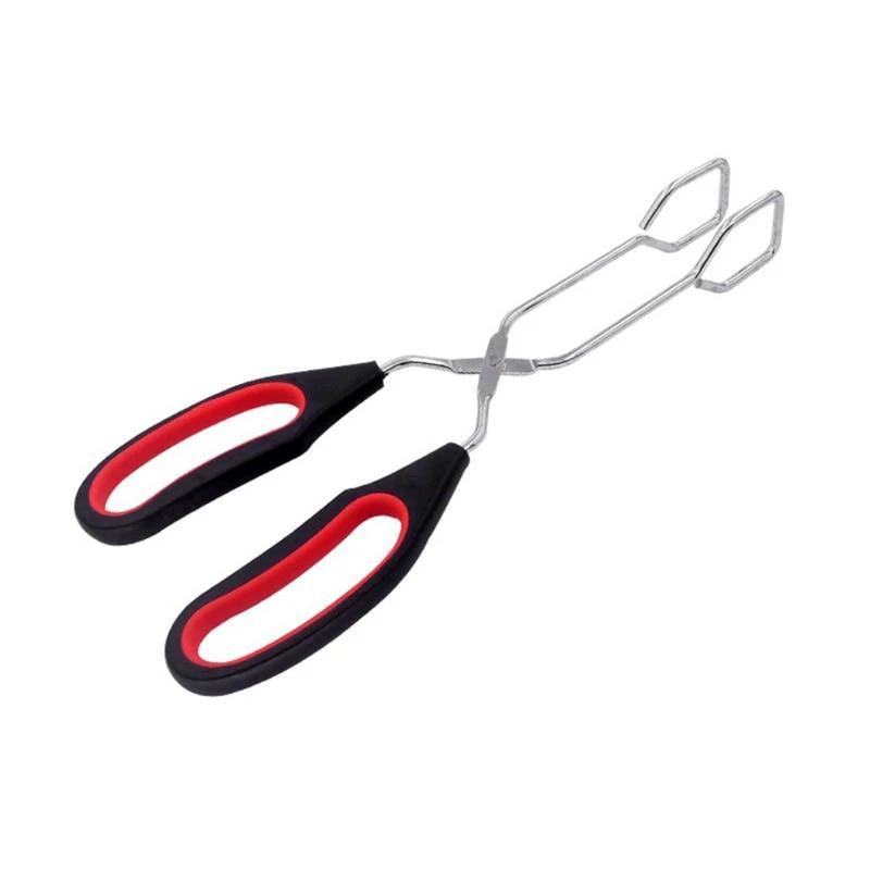 BBQ Portable Tongs Stainless Steel Grilling and Cooking Tool by Bowlift