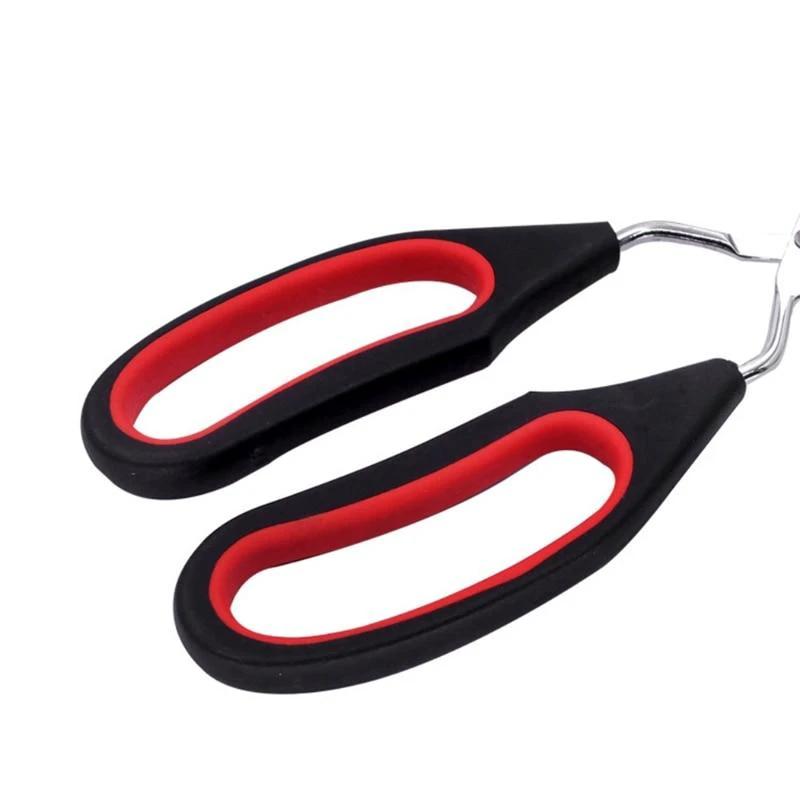 BBQ Portable Tongs Stainless Steel Grilling and Cooking Tool by Bowlift