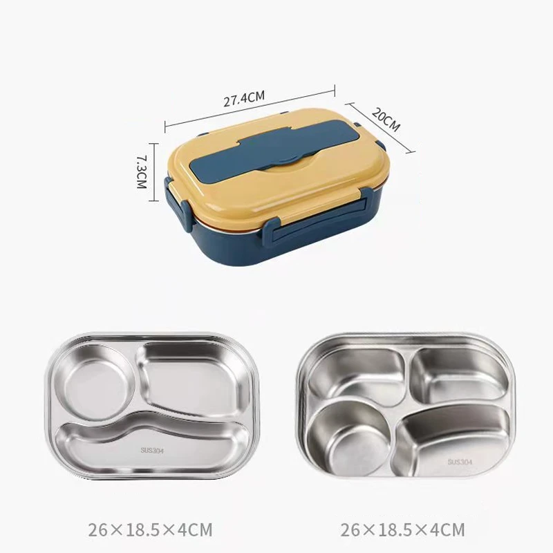 Internal lunchbox made of stainless steel Bowlift by Bowlift