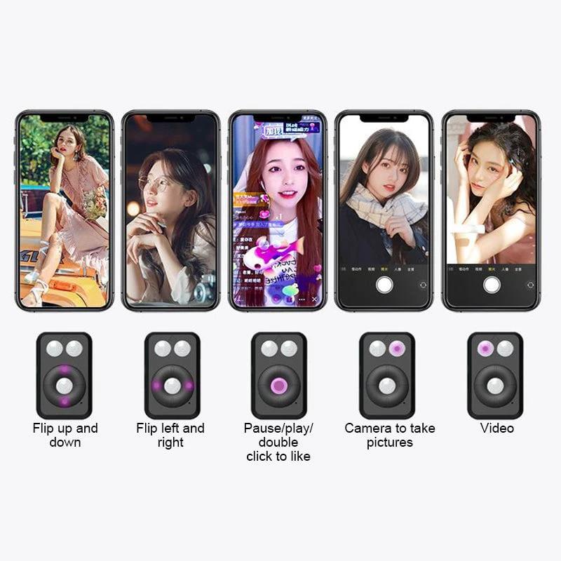 New 6 in 1 Selfie Stick With Fill Light by BowLift