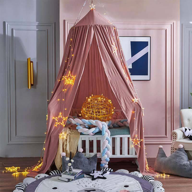 Blackout Bed Canopy for Kids | Soft. Breathable & Light-Blocking for Dreamy Play and Sleep Spaces by BowLift