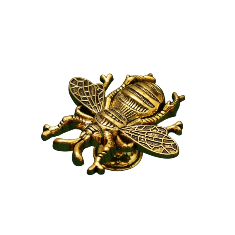 Bee Shape Cabinet Knob Kitchen Decorative Wardrobe Drawer Handle Pull by Bowlift