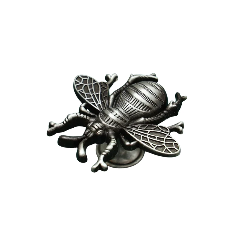 Bee Shape Cabinet Knob Kitchen Decorative Wardrobe Drawer Handle Pull by Bowlift