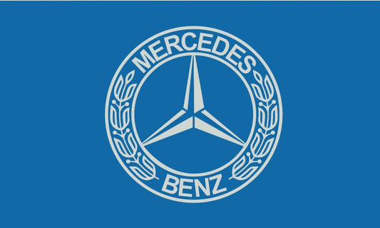 Custom Mercedes Benz Flag-3x5FT Checkered AMG 3M Banner-100% polyester by flagsshop