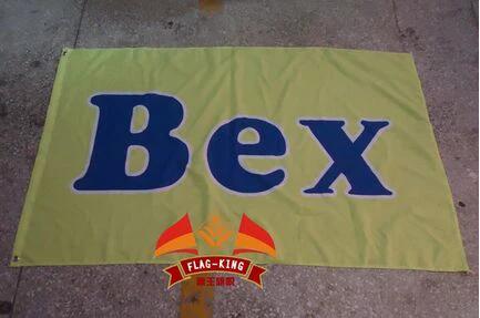 Bex Flag-3x5 FT Bex Banner-100% polyester-2 Metal Grommets by flagsshop