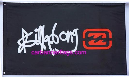 Billabong Flag-3x5 Banner-100% polyester-black by flagsshop