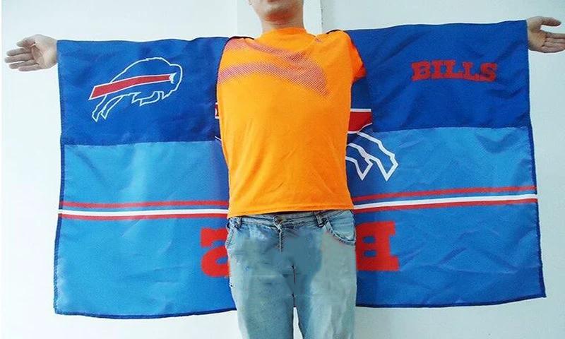 Buffalo Bills Flag-3x5FT NFL Buffalo Bills Banners -100% polyester-Stripes-Champions-super bowl by flagsshop
