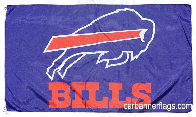 Buffalo Bills Flag-3x5FT NFL Buffalo Bills Banners -100% polyester-Stripes-Champions-super bowl by flagsshop