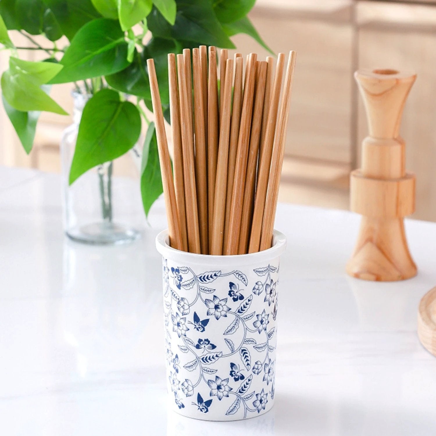 Bloomfield Ceramic Utensil Holder Crock by Casa & Beyond