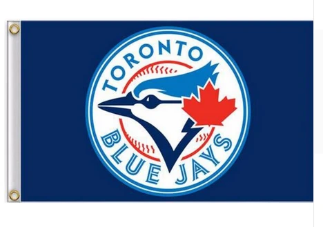Toronto Blue Jays Flag-3x5FT Banner-100% polyester by flagsshop