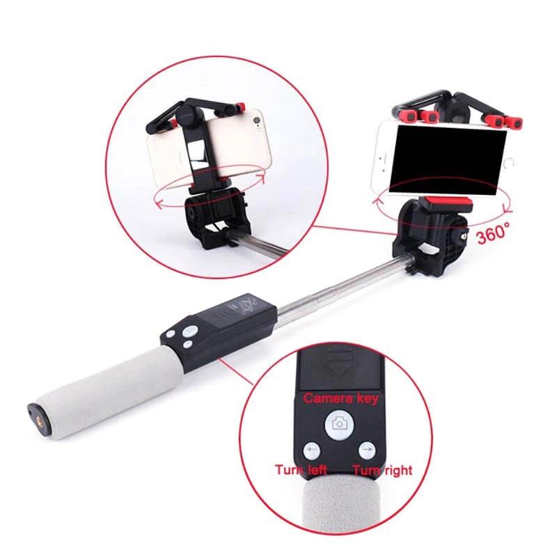 Selfie Stick "Image Arc" with 360° Rotation & Bluetooth Remote Control by BowLift