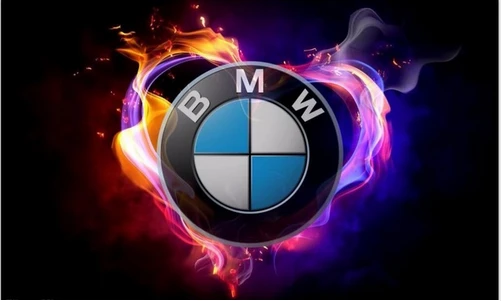 BMW flag-3x5 FT-100% polyester-Checkered Banner-mini by flagsshop