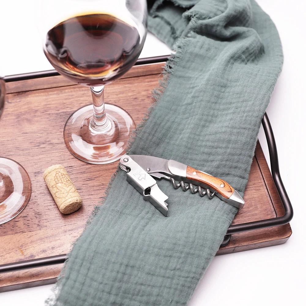 Bottle Opener and Foil Cutter Gift for Wine Lovers Wine Corkscrew by Bowlift