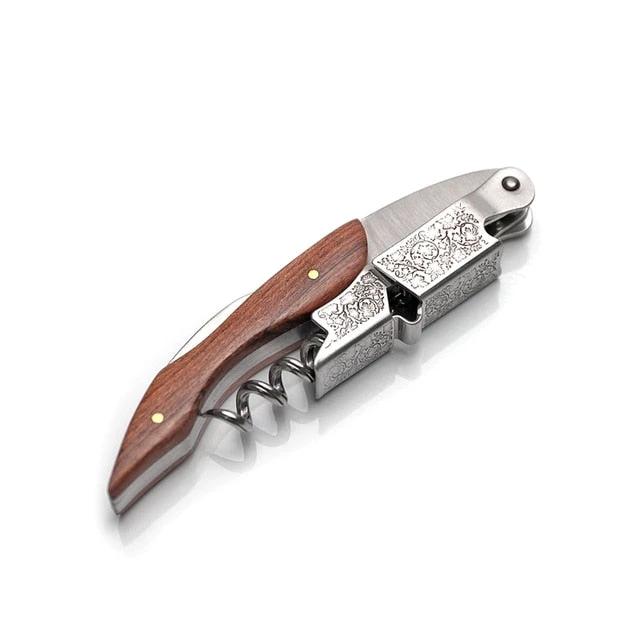 Bottle Opener and Foil Cutter Gift for Wine Lovers Wine Corkscrew by Bowlift