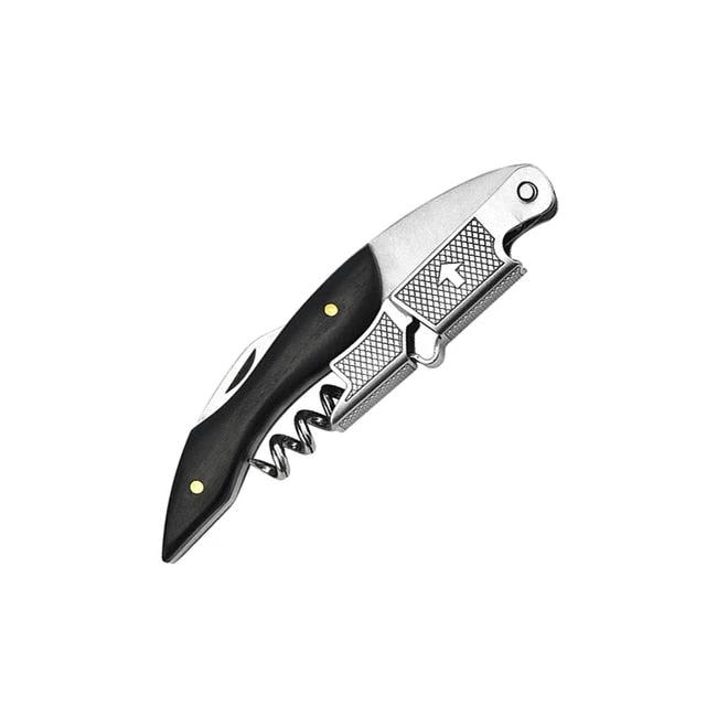 Bottle Opener and Foil Cutter Gift for Wine Lovers Wine Corkscrew by Bowlift