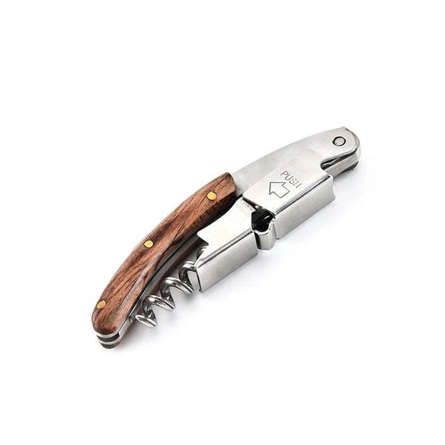 Bottle Opener and Foil Cutter Gift for Wine Lovers Wine Corkscrew by Bowlift