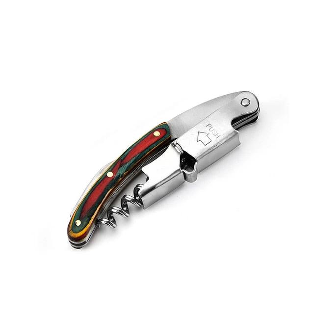 Bottle Opener and Foil Cutter Gift for Wine Lovers Wine Corkscrew by Bowlift