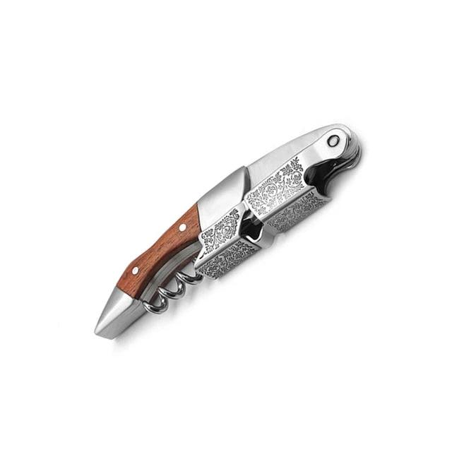Bottle Opener and Foil Cutter Gift for Wine Lovers Wine Corkscrew by Bowlift