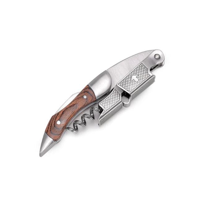 Bottle Opener and Foil Cutter Gift for Wine Lovers Wine Corkscrew by Bowlift