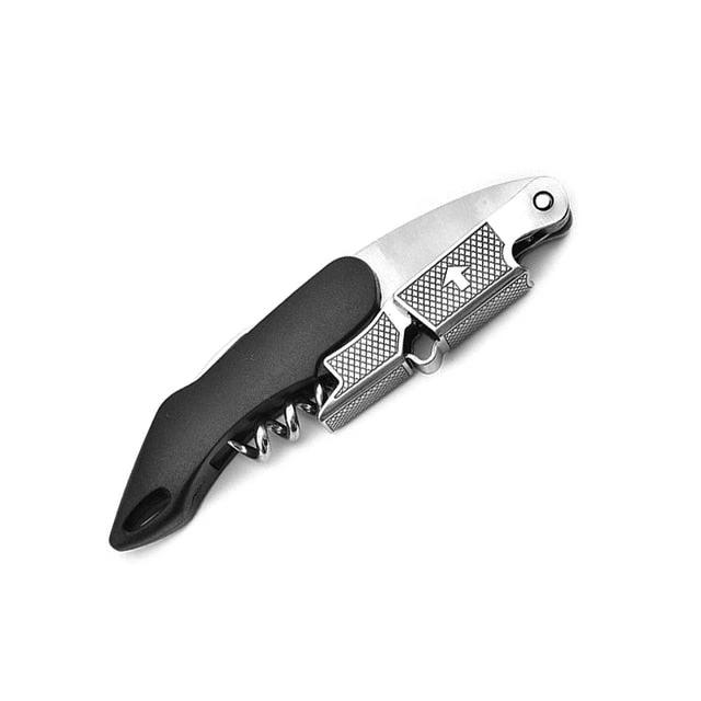 Bottle Opener and Foil Cutter Gift for Wine Lovers Wine Corkscrew by Bowlift