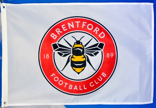 Brentford FC Flag -3X5FT by flagsshop