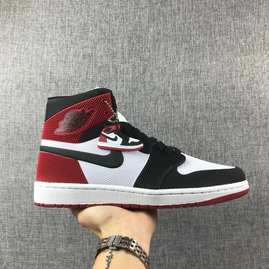 Air Jordan 1 Retro High Flyknit Black Toe by Air Jordan