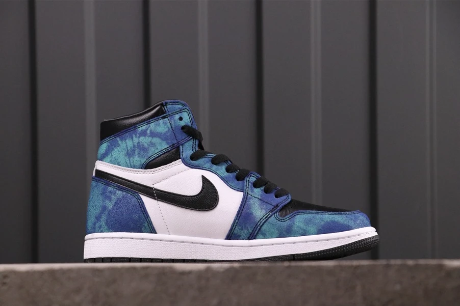 Air Jordan 1 Retro High OG Tie Dye Aurora Green by Air Jordan