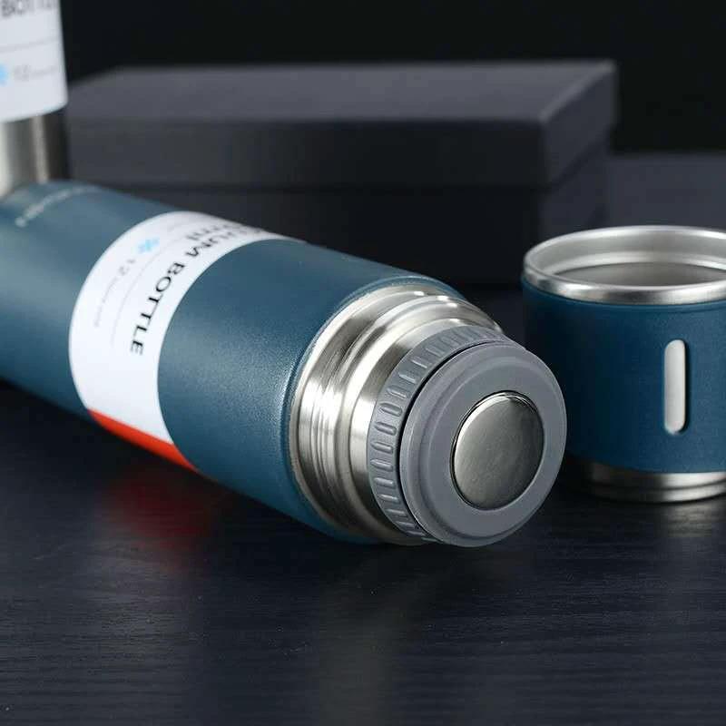 Bullet Double-Layer Stainless Steel Vacuum Thermos Coffee Tumbler by Bowlift