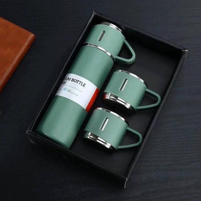 Bullet Double-Layer Stainless Steel Vacuum Thermos Coffee Tumbler by Bowlift