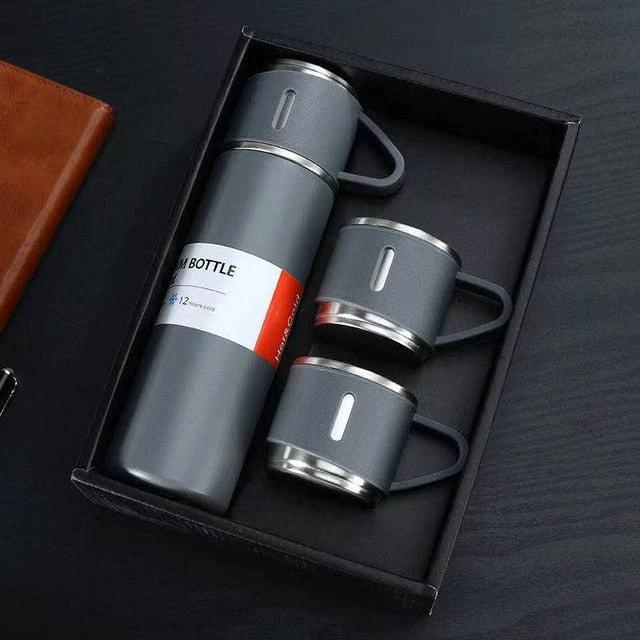Bullet Double-Layer Stainless Steel Vacuum Thermos Coffee Tumbler by Bowlift