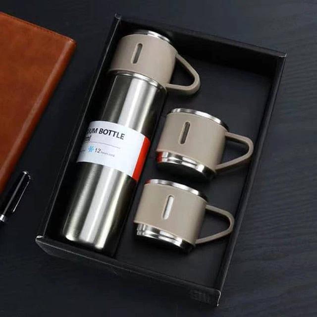 Bullet Double-Layer Stainless Steel Vacuum Thermos Coffee Tumbler by Bowlift