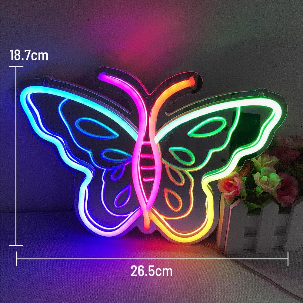 Mirror Neon Sign for Home&Shop Decor by Neonchics