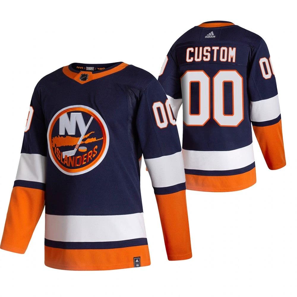New York Islanders Customized Blue Jersey by Hockey David
