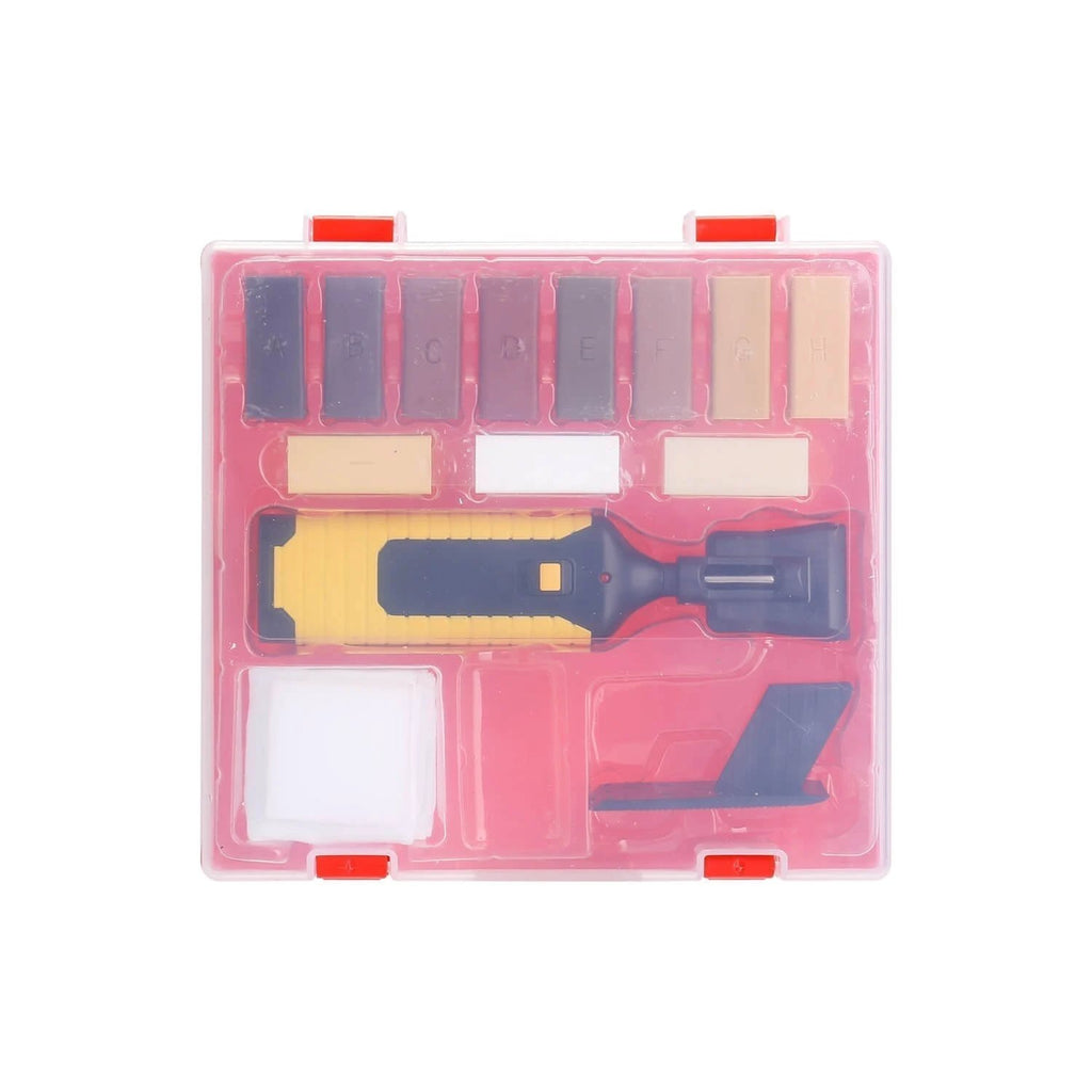 Wood Surface Repair Kit | 11 Wax Blocks & Heat Pen | Furniture, Floors & Cabinets by BowLift