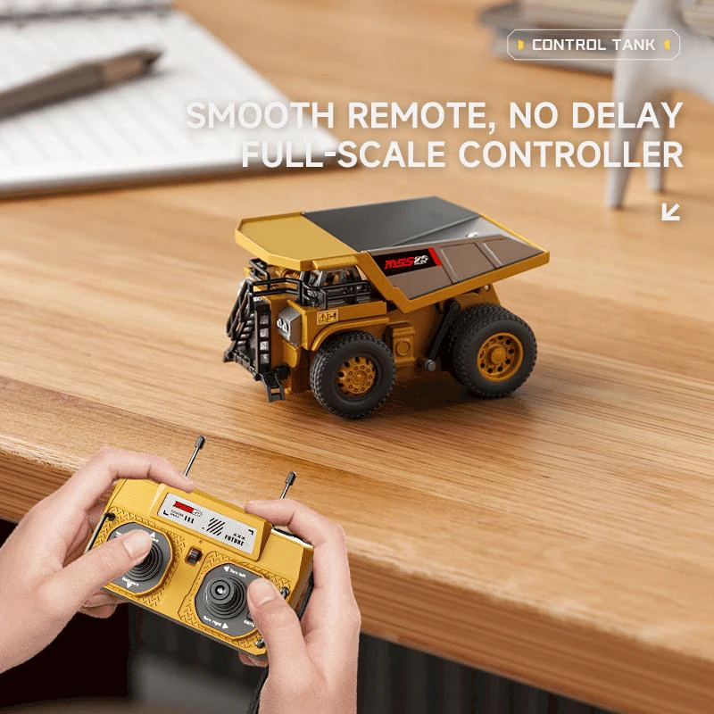 BuildMaster Mini RC Set | Fun construction vehicles for endless play adventures by BowLift