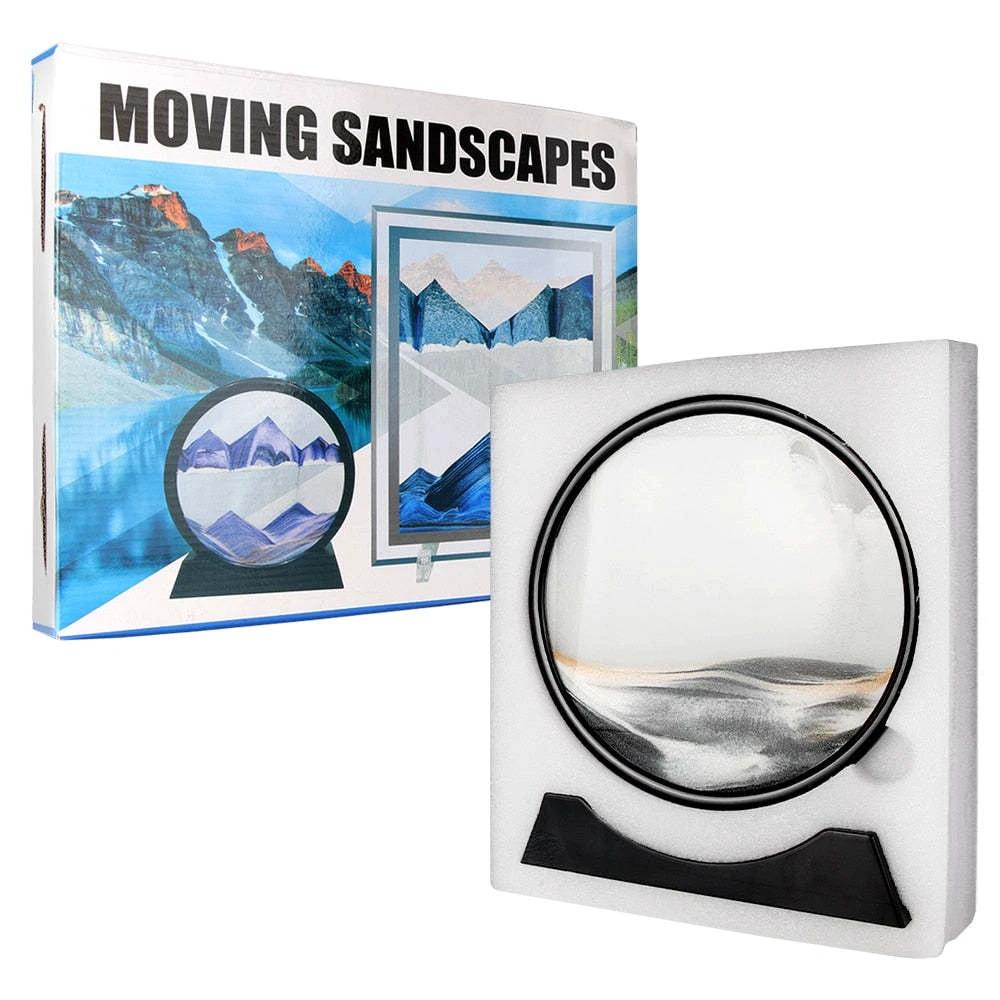 Landscape 3D From Deep Sea Hourglass by Bowlift