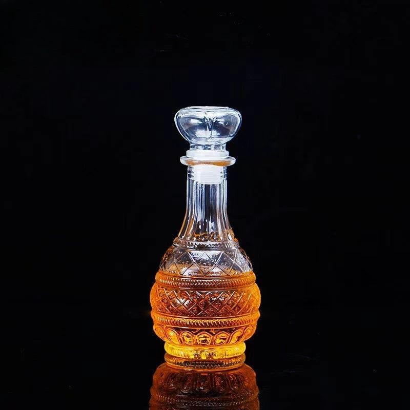 Mini Vintage Glass Decanter by BowLift