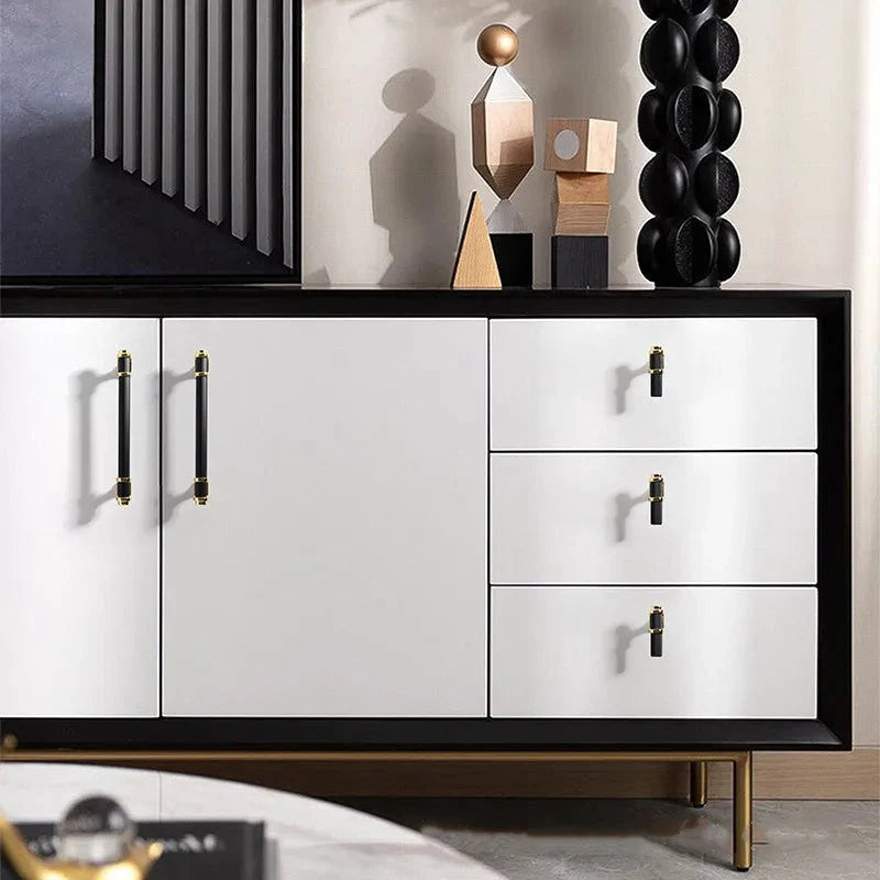 Cabinet Drawer Handle, Double Color Long Door Handle by Bowlift