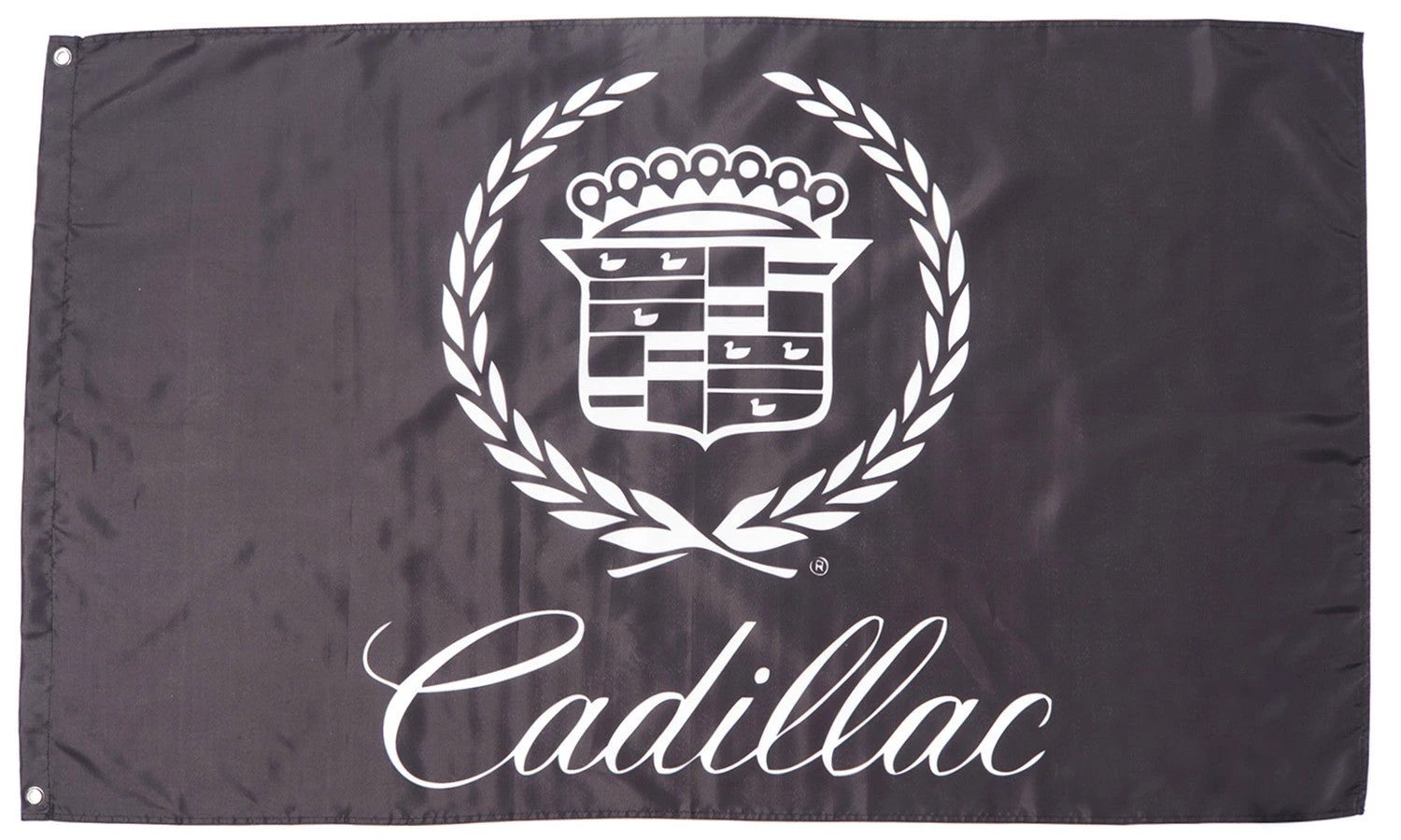 Cadillac flag-3x5 FT-100% polyester Banner-Black-cadillac v flag -cadillac racing flag by flagsshop