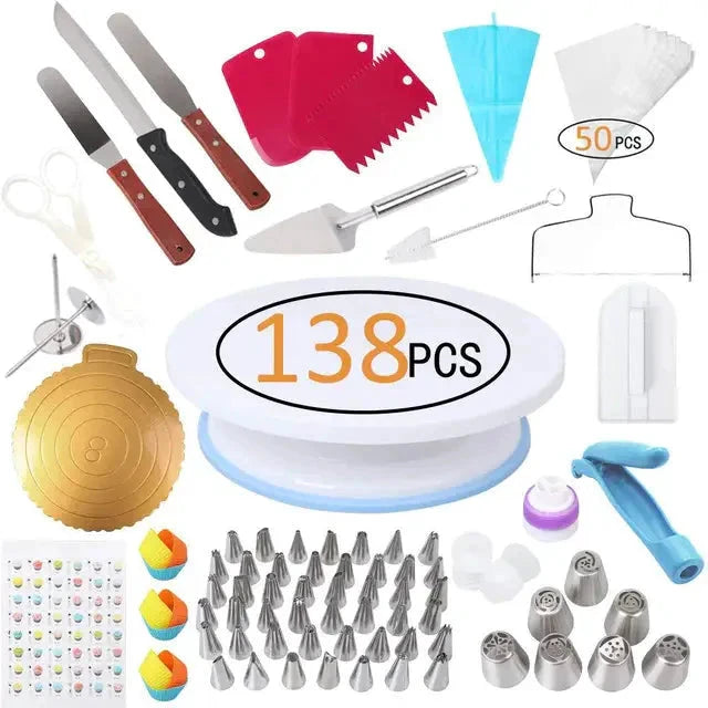 Cake Decorating Tool Set Baking Accessory Baking Tool Cake Baking Set by Bowlift