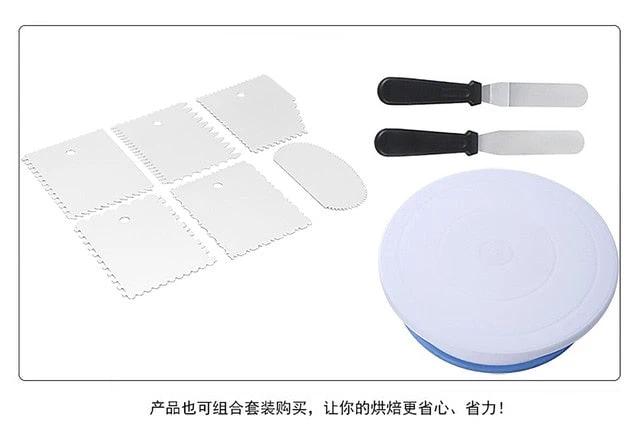 Cake Turntable Stand Cake Decoration Accessories Rotating Stable by Bowlift