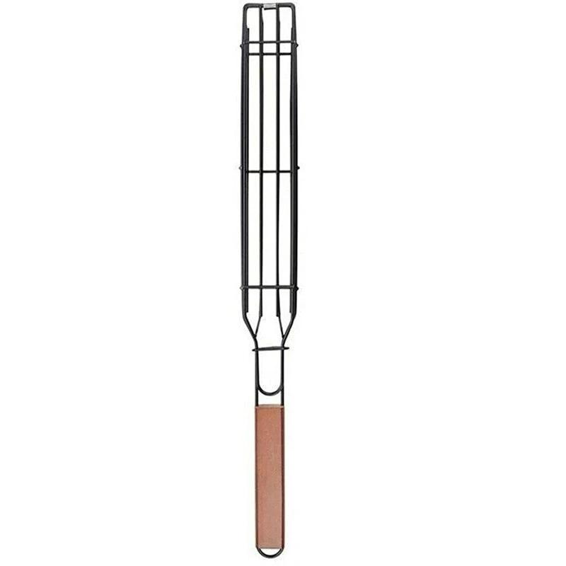 Camping Barbecue BBQ Grilling Basket Outdoor Portable Nonstick Grill by Bowlift