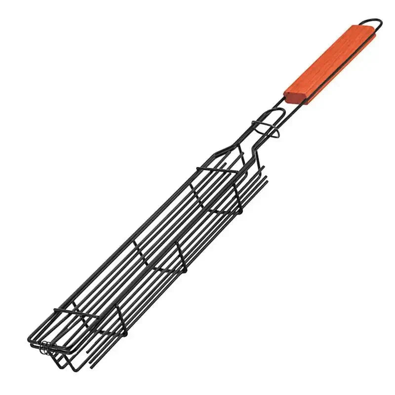 Camping Grill Basket Portable Barbecue Grilling Basket BBQ Basket by Bowlift