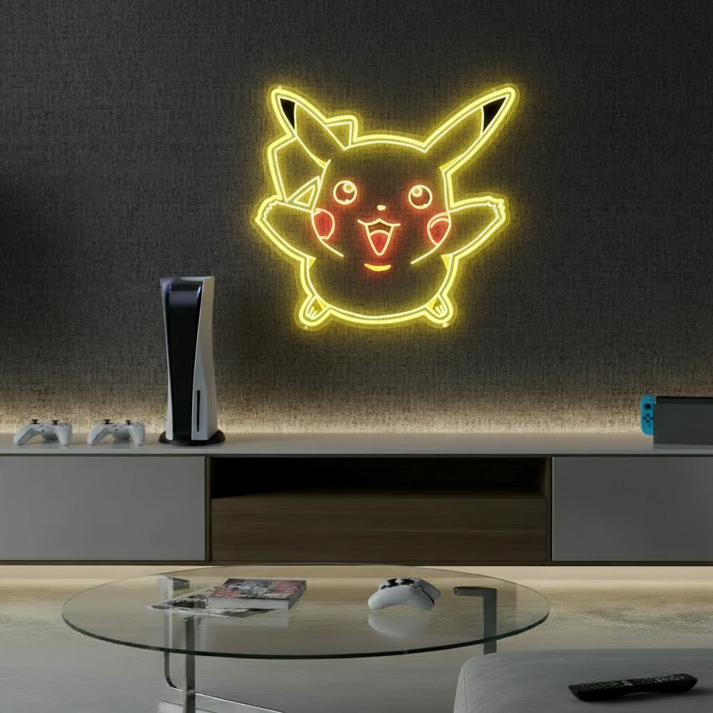 Cartoon Neon Artwork Sign Room Decor Sign by Neonchics