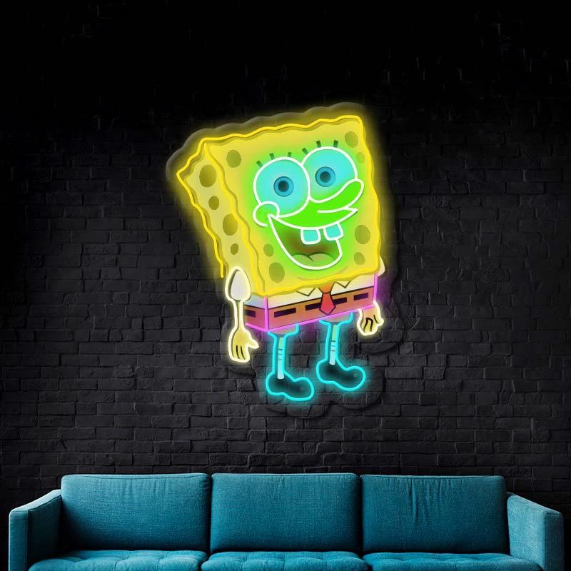 3D Cartoon Neon Sign for Kids Room Decor Sign by Neonchics
