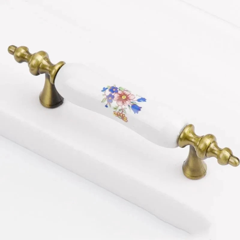Ceramic Cabinet Drawer Door Furniture Handle and Door Knob by Bowlift
