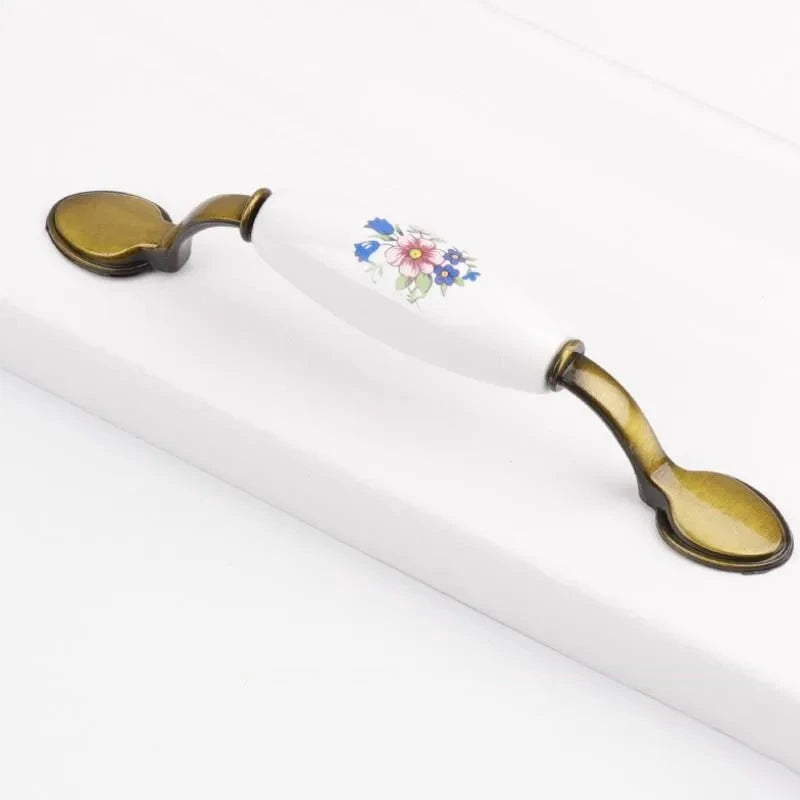 Ceramic Cabinet Drawer Door Furniture Handle and Door Knob by Bowlift