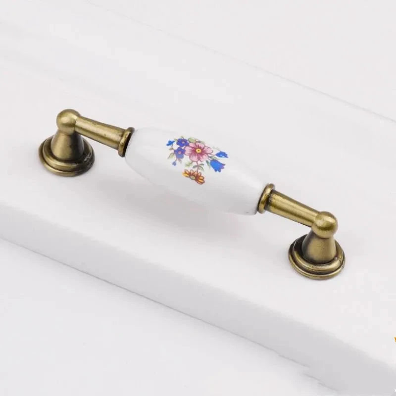 Ceramic Cabinet Drawer Door Furniture Handle and Door Knob by Bowlift