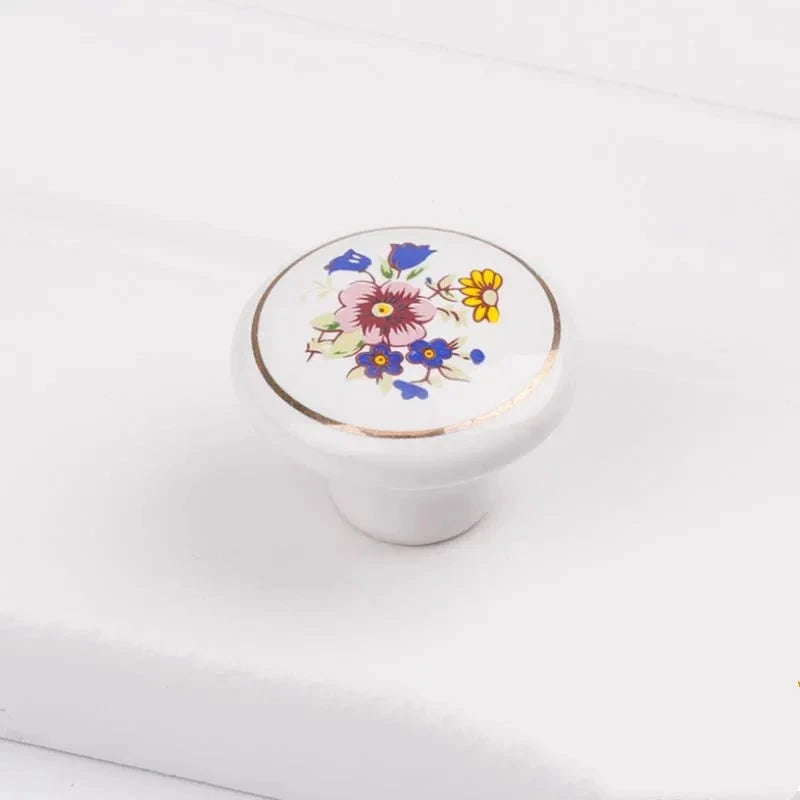 Ceramic Cabinet Drawer Door Furniture Handle and Door Knob by Bowlift